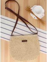 Bolso de Paja de Verano para Mujer - Beige - details 1