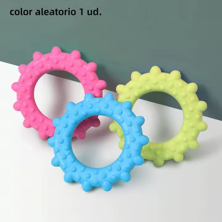 Juguete Para Morder Para Perros Duradero Juego Interactivo Y Salud Dental Adecuado Para Razas Medianas Aleatorio - 1