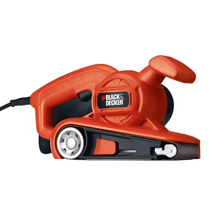 Lijadora de Banda Black+Decker KA86-QS 720W con Bolsa de Recogida de Polvo - 1