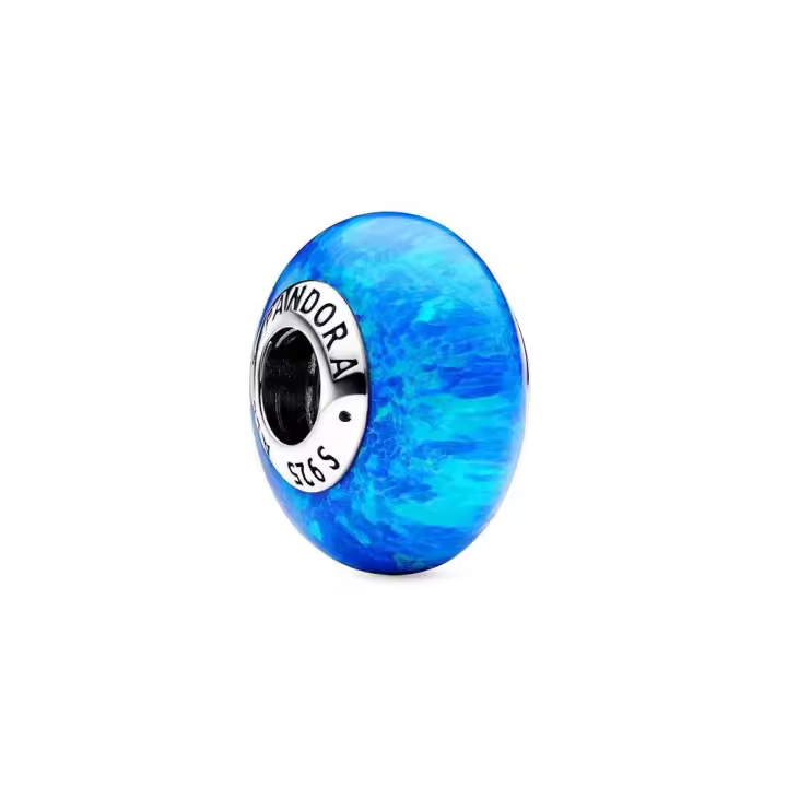 Charm en plata de ley Océano Opalescente Azul Profundo Pandora 791691C02 PANDORA Raíz Joyas de Plata Joyas Pandora MUJER inicio Charm Pandora Mujer Pandora Original - 1