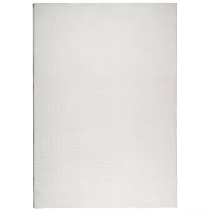 vidaXL Alfombra de pelo corto look escandinavo IZA 120x170 cm Color Antracita,  Crema,  Gris y mas Alfombras de área  Alfombra de Piso para Sala de Estar Dormitorio Habitación Salón - 1
