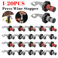 Tapa De Vino De Silicona Alloet Eco-amigable Portátil Y Ligera Para Barra Accesorios De Acero Inoxidable Creativos Y Convenientes - details 0