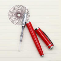Lytwtw's Pluma Fuente De Metal Creativa Para Regalo Negocios Oficina Escuela Suministros Stationery Plumas Regalos - details 2