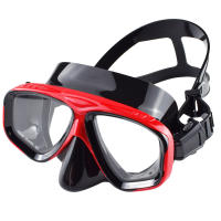 Máscara De Snorkel Antigolpes Con Visera Ajustable Para Natación Y Diving Lentes De Vidrio Templado Y Perno De Silicona Amplio Campo De Visión Cubre Nariz - details 10