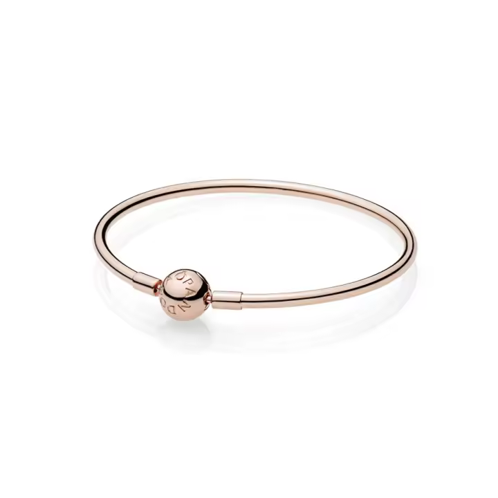 Pulsera Caña Pandora 587132-17 mujer plata Moments Rose - 1