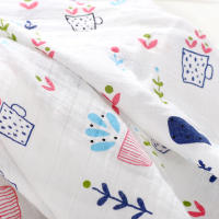 Mantel De Muselina Para Bebé 120x110cm Suave Toalla De Baño Para Recién Nacidos Pañales Envolver Y Cubrir Infante Unisex - details 22