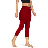 Pantalones Deportivos De Yoga Para Mujer Leggings Con Falda Y Bolsillos Cintura Elástica Ajuste Grande Talla Grande - details 24