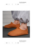 Zapatillas De Invierno MAEDEF Para Hombres Y Mujeres Ligeras Y Cálidas Con Plush Para Dormitorio Zapatos De Tela De Algodón Ajuste True to Size Material De Suela De Goma - details 13