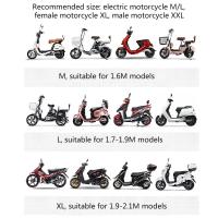Cubierta Para Motocicleta Desechable Transparente Protector a Todas Las Estaciones Impermeable Para Exterior Cubierta De Lluvia Y Polvo Para Bicicleta Y Scooter - details 9