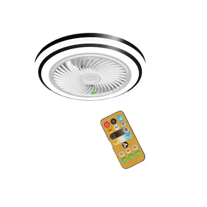 PORCHEDDU Ventilador de Techo 50W con Luz y Control Remoto - 1