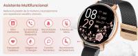 New round screen smart watch, bluetooth call, music, heart rate, weather, GPS, sport track, pedometer, waterproof, message reminder, calories, sleep, fashionable appearance, long battery life, multi-language support, personalized dials - details 14