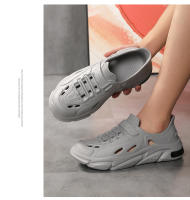 Nuevos Zapatos De Jardín Para Hombre Verano Ligeros Y Cómodos Sandalias Deportivas Y Casuales EVA Integrado Perforado Para Playa - details 17