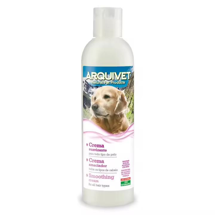 Arquivet Crema Suavizante Desenredante para Perros de Pelo Largo y Semilargo - 250 Ml - 1