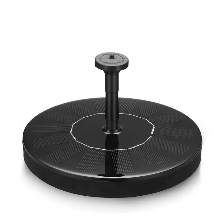 Bomba de Fuente Solar para Jardín - Kit de Panel de Energía Solar - Bomba de Agua para Estanque y Fuente - Decoración de Jardín - No Requiere Electricidad - 1