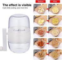 Picadora Manual de Nueces, trituradora de Nueces con manivela para todo type de Nueces, Nueces y pecanas, trituradora de mano, trituradora de frutas y nueces (Blanco) - details 2