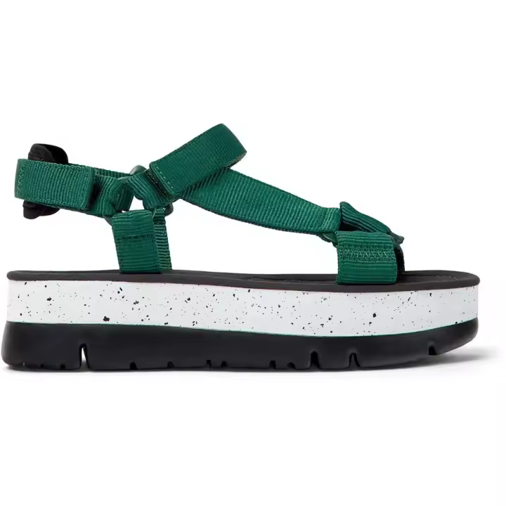 Calzado mujer Sandalias Camper Sandalias Oruga Up Verde - 1