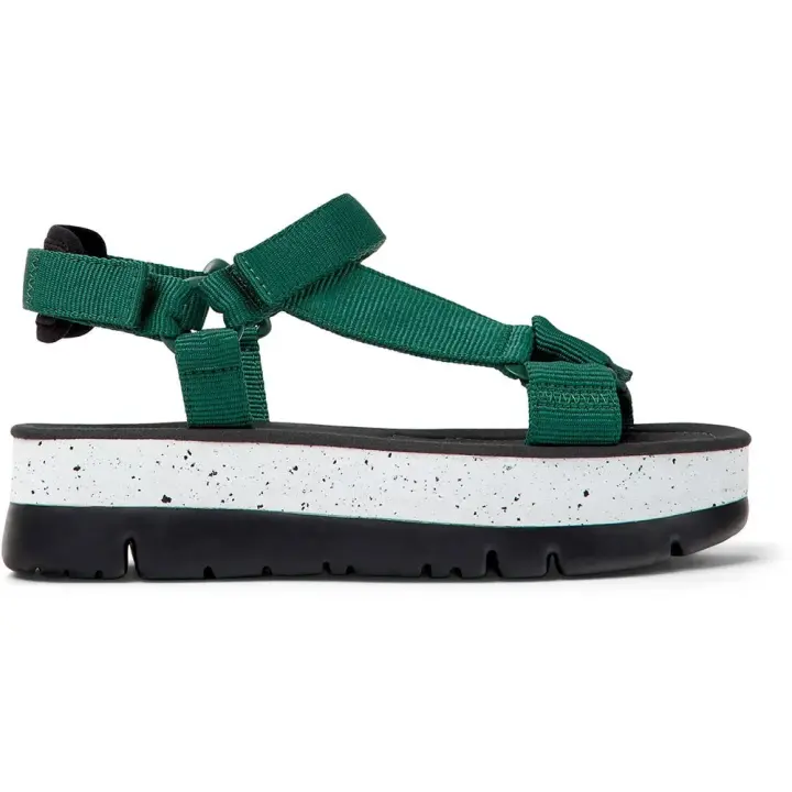 Calzado mujer Sandalias Camper Sandalias Oruga Up Verde - 1