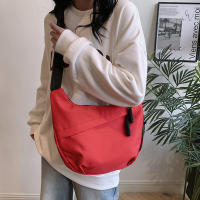 Bolso De Hombro Casual Para Mujer Gran Capacidad Bolsa Cruzada Moda Tote Negro Bolso De Axila Estudiante Bolsa De Mano - details 5