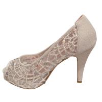 Zapatos Tacones Mujer Elegantes Dorado Plata Negro Fiesta - details 5