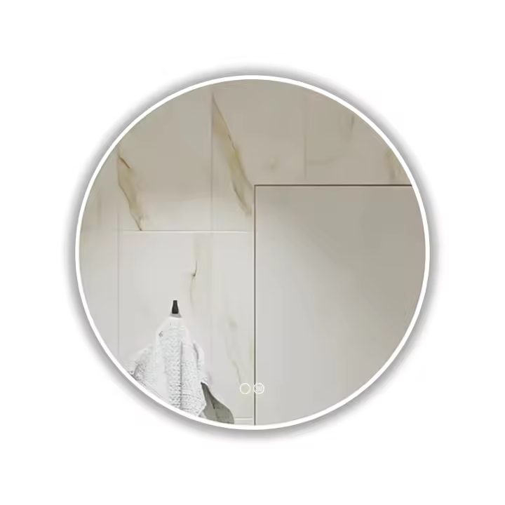 Espejo Baño LED 80, 90 y 100 Cm - Retroiluminado - Antivaho - Interruptor Táctil - Impermeable IP44 - UBUD - 1