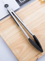 Pinza De BBQ De Silicona Y Acero Inoxidable Para Cocina 7/9/12 Pulgadas Clip Para Alimentos Tongs Para Pan Y Carne - details 2