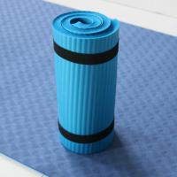 Almohadilla De Yoga Para Rodilla 1.5cm Especialmente Gruesa Antideslizante Para Fitness Pilates Crossfit Ejercicios De Plancha Y Gimnasio - details 1