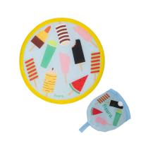 Fisura – Abanico redondo plegable. Ventilador de mano plegable original. 20 cm. - details 3