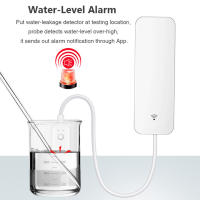 Sensor De Agua Inteligente WiFi Tuya Detector De Fugas Alarma De Inundación Seguridad Acuática Sensor Inteligente Para El Hogar Smart Life - details 6