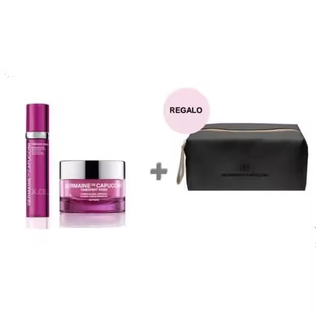 Germaine de capuccini timexpert rides retinage filler serum perfeccionador pro juventud 50ml +  timexpert rides  supreme crema global arrugas  50ml + neceser de regalo - 1