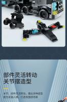 Kit De Construcción De Bloques 585pcs 8en1 SWAT Estación De Policía Camión De Comando Helicóptero De La Ciudad Juguetes Educativos Para Niños - details 3