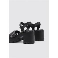 MTNG 59863 Sandalias Con Plataforma Mujer Negro - details 2