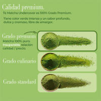 Te Matcha original en Polvo Origen Japonés provincia Kagoshima, Undercover Natural – Antioxidante, Energizante Alta Calidad - details 3