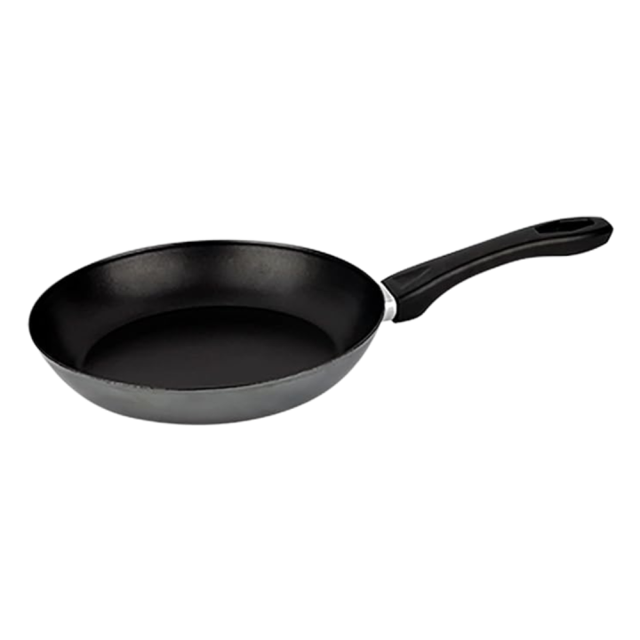 Fagor Indutherm Sartén Inducción 20 cm, Acero Esmaltado, Antiadherente Ecológico XYLAN PLUS sin PFOA, Alto Espesor, Apta para Todas Las Cocinas, Vitrocerámica, Gas, Lavavajillas, Negro