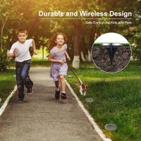 Luz solar para Jardín, 8 LEDs, lámpara de pie de 4 unidades, Luz solar para Exterior impermeable IP65 - details 2