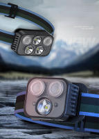 Linterna Frontal Recargable USB XPG+ Con Inducción Potente Y Luz LED Para Camping Pesca Y Trabajo Impermeable Y Alta Luminosidad - details 8