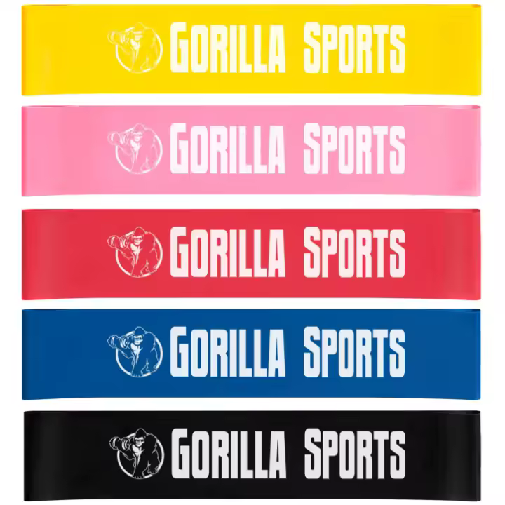 Gorilla Sports Banda elástica de resistencia para fitness - 1
