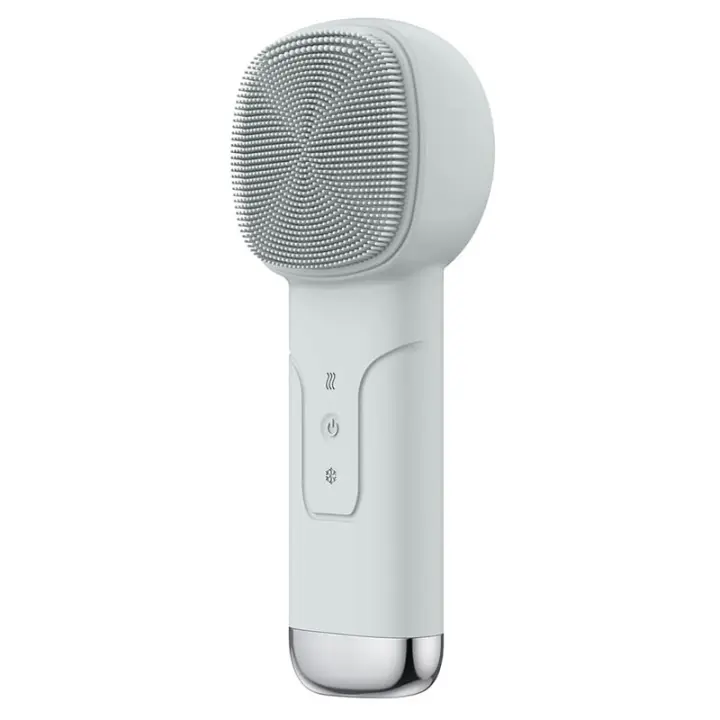 Limpieza Facial Sonic 6 En 1 Con Función Térmica Masajeador De Piel Impermeable Y Silicona Limpieza Facial Electrónica - 1