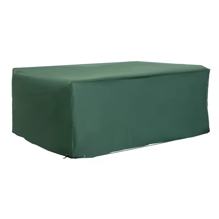 Outsunny Funda para Muebles de Jardín Exterior 222x155x67 cm Funda Mesa Exterior Protectora Impermeable Anti-UV Antipolvo para Terraza Patio Verde Oscuro - 1