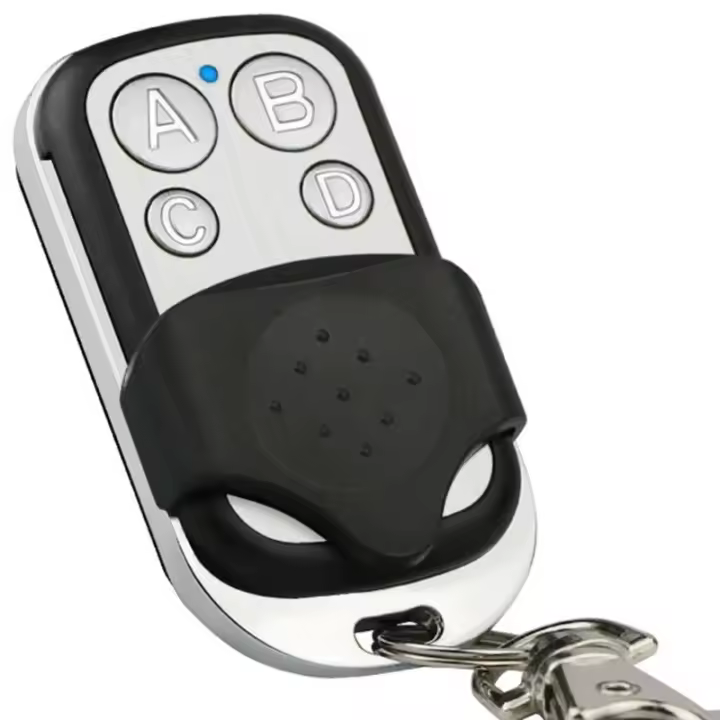 GERMA Duplicador De Claves De Control Remoto 4 Canales 433MHZ Código De Aprendizaje Fijo Para Puerta De Garaje Y Vehículo - 1