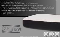 DUALUXE Cojín de Gel Ergonómico Multifuncional Antideslizante Transpirable Alivia Presión - details 2