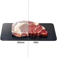 Placa De Descongelación Rápida De Aleación De Aluminio Para Alimentos Frutas Carne Herramienta De Cocina Thaw Master Rectangular - details 9
