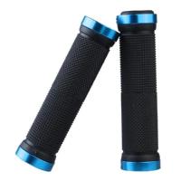 Puños de manillar de Bicicleta con bloque Azul (paquete de 2) - details 0