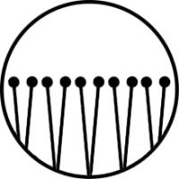 Cepillo Olivia Garden Doble V FingerBrush Medium Double Bristles | Sistema de Doble Púa | Care Ionic - details 1