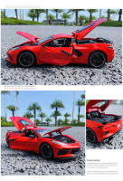 Maisto 1:18 Coche De Deportes Simulado Chevrolet Corvette C8 2020 Modelo De Coche Retro De Aleación Decoración Y Colección Para Jóvenes Y Adultos - details 6