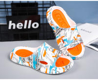 Zapatillas De Verano Para Hombre Y Mujer Con Diseño Gráfico Grueso Y Plataforma Para Parejas Zapatos De Casa Transpirables Y Cómodos Para Uso Interior - details 20