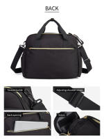 LEQUEEN New Style Waterproof Diaper Bag Black Large Capacity Travel Bag Multifunctional Maternity Mother Baby Stroller Bags - details 3