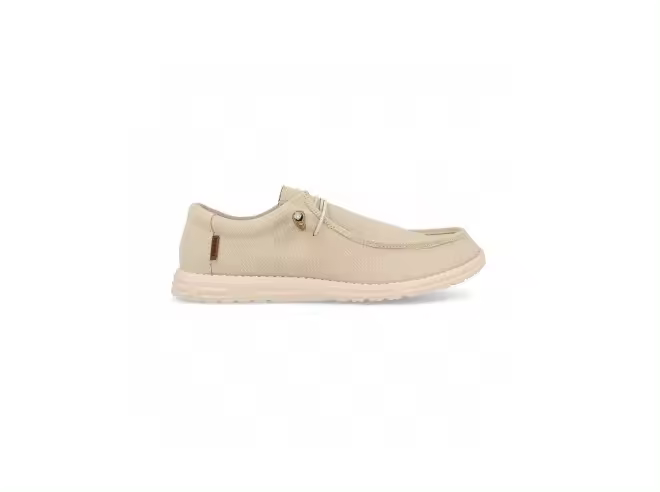 Zapatillas casual hombre Naval beige - 1