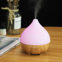 Humidificador de interior con difusor de aceites esenciales, máquina de aromaterapia portátil USB de 140 ml con aroma a madera. - details 5