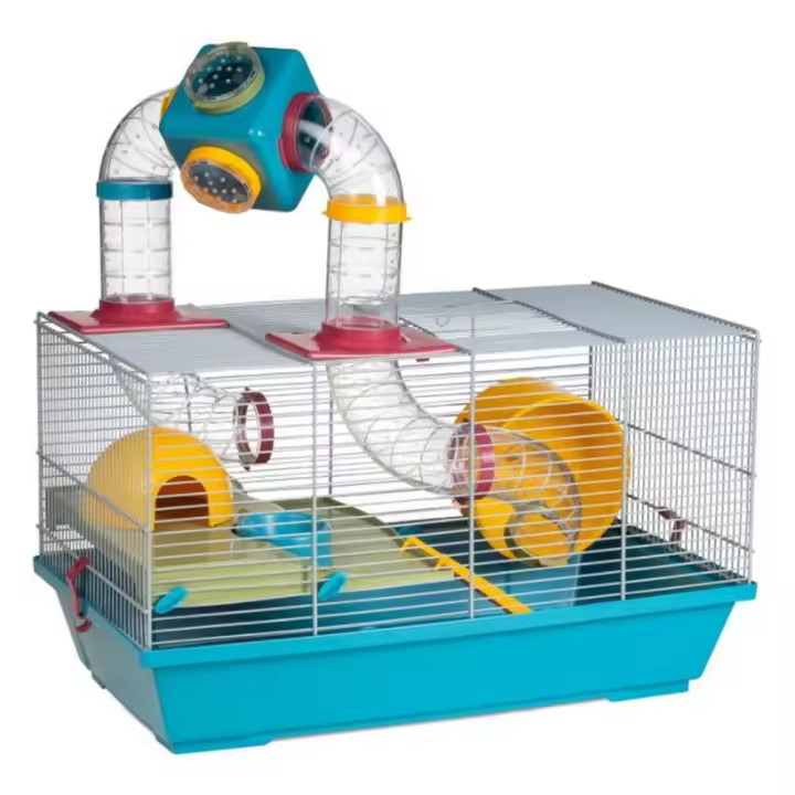 JAULA HAMSTER 167 GRIS VOLTREGA accesorios de colores surtidos - 1