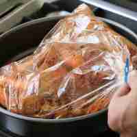 Bolsas De Horno Alta Temperatura Para Pollo Al Horno Y Pavo 250x380mm Desechables Adecuadas Para Microondas Y Horno - details 8